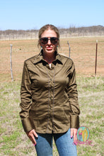 Load image into Gallery viewer, LL Olive Button Down