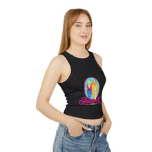 Load image into Gallery viewer, AMA Retro Graphic Racer Tank Top for Women - Summer Casual Wear