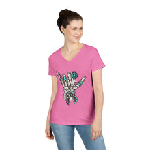 Load image into Gallery viewer, Turquoise Til I Die V-Neck T-Shirt