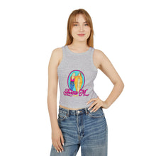 Load image into Gallery viewer, AMA Retro Graphic Racer Tank Top for Women - Summer Casual Wear