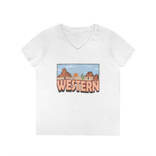 Load image into Gallery viewer, Western V-Neck T-Shirt