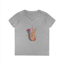 Load image into Gallery viewer, Peace V-Neck T-Shirt