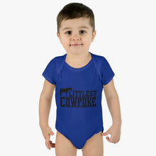 Load image into Gallery viewer, Littlest Cowpoke Baby Bodysuit