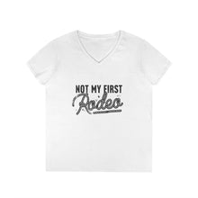 Load image into Gallery viewer, Not My First Rodeo V-Neck T-Shirt
