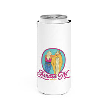 Load image into Gallery viewer, Arrow M Apparel White Slim Can Cooler