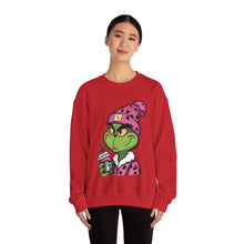Load image into Gallery viewer, Coffee Grinch Crewneck Sweatshirt