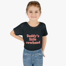 Load image into Gallery viewer, Daddy's Little Cowhand Baby Bodysuit