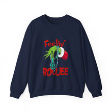 Load image into Gallery viewer, Boujee Grinch Crewneck Sweatshirt