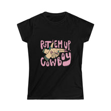 Load image into Gallery viewer, Put em up Women's Softstyle Tee