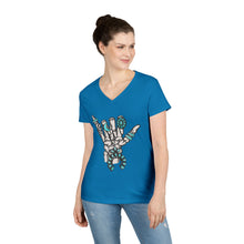 Load image into Gallery viewer, Turquoise Til I Die V-Neck T-Shirt