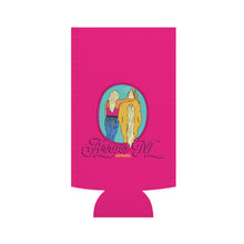 Load image into Gallery viewer, Arrow M Apparel Pink Slim Can Cooler