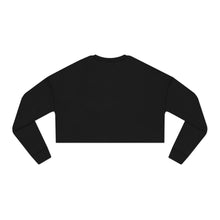 Load image into Gallery viewer, Arrow M Apparel goth logo Women's Cropped Sweatshirt