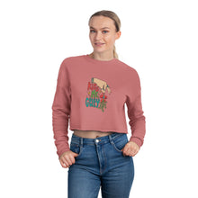 Load image into Gallery viewer, Kiss Me Cowboy Cropped Sweater
