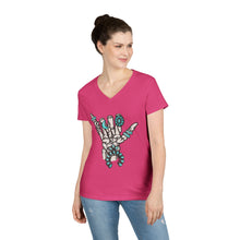 Load image into Gallery viewer, Turquoise Til I Die V-Neck T-Shirt