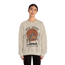 Load image into Gallery viewer, Buck Around and Find Out Crewneck Sweatshirt