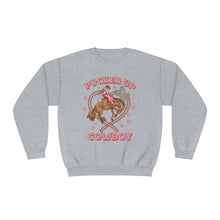 Load image into Gallery viewer, Pucker Up Cowboy Sweatshirt