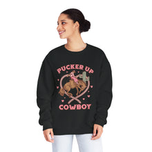 Load image into Gallery viewer, Pucker Up Cowboy Sweatshirt