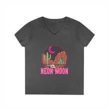 Load image into Gallery viewer, Neon Moon V-Neck T-Shirt