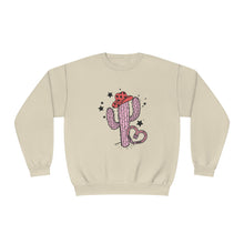 Load image into Gallery viewer, Valentine Cactus Sweatshirt