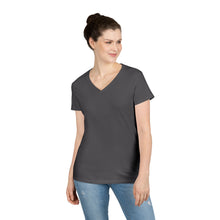 Load image into Gallery viewer, 7s are 7ing V-Neck T-Shirt (art work on back)