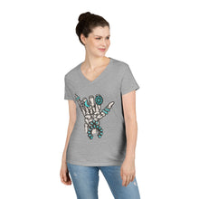 Load image into Gallery viewer, Turquoise Til I Die V-Neck T-Shirt