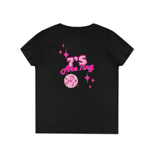 Load image into Gallery viewer, 7s are 7ing V-Neck T-Shirt (art work on back)