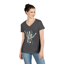 Load image into Gallery viewer, Turquoise Til I Die V-Neck T-Shirt