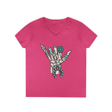 Load image into Gallery viewer, Turquoise Til I Die V-Neck T-Shirt
