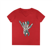 Load image into Gallery viewer, Turquoise Til I Die V-Neck T-Shirt