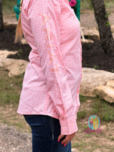 Load image into Gallery viewer, Ariat Team Kirby Shirt--Tropical Peach Geo