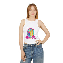 Load image into Gallery viewer, AMA Retro Graphic Racer Tank Top for Women - Summer Casual Wear