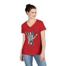 Load image into Gallery viewer, Turquoise Til I Die V-Neck T-Shirt