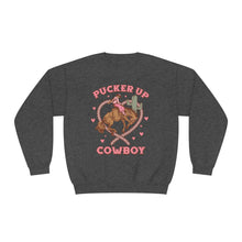 Load image into Gallery viewer, Pucker Up Cowboy Sweatshirt