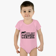 Load image into Gallery viewer, Littlest Cowpoke Baby Bodysuit