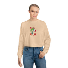 Load image into Gallery viewer, Feeling Boujee Women's Cropped Fleece Pullover