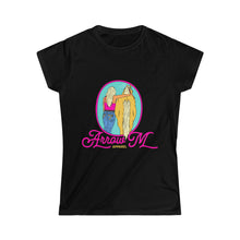 Load image into Gallery viewer, Arrow M Apparel Women's Softstyle Tee With 7s are 7ing on back