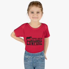 Load image into Gallery viewer, Littlest Cowpoke Baby Bodysuit