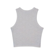 Load image into Gallery viewer, AMA Retro Graphic Racer Tank Top for Women - Summer Casual Wear
