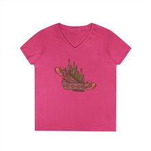 Load image into Gallery viewer, Valentine Spur V-Neck T-Shirt