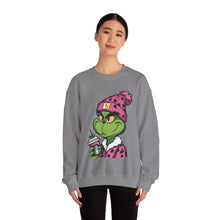 Load image into Gallery viewer, Coffee Grinch Crewneck Sweatshirt
