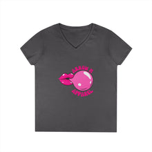 Load image into Gallery viewer, Arrow M Bubble Gum V-Neck T-Shirt
