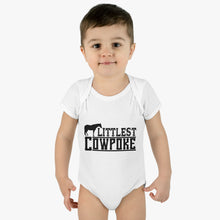 Load image into Gallery viewer, Littlest Cowpoke Baby Bodysuit