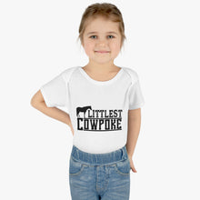 Load image into Gallery viewer, Littlest Cowpoke Baby Bodysuit