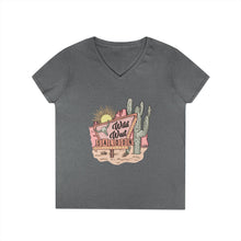 Load image into Gallery viewer, Wild West V-Neck T-Shirt