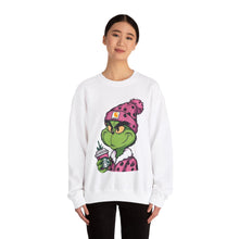 Load image into Gallery viewer, Coffee Grinch Crewneck Sweatshirt
