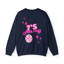 Load image into Gallery viewer, 7s are 7ing Crewneck Sweatshirt (design on back)