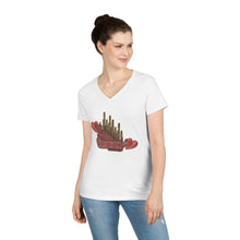 Load image into Gallery viewer, Valentine Spur V-Neck T-Shirt