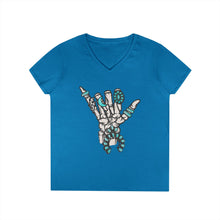 Load image into Gallery viewer, Turquoise Til I Die V-Neck T-Shirt