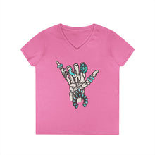 Load image into Gallery viewer, Turquoise Til I Die V-Neck T-Shirt