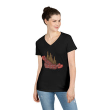 Load image into Gallery viewer, Valentine Spur V-Neck T-Shirt